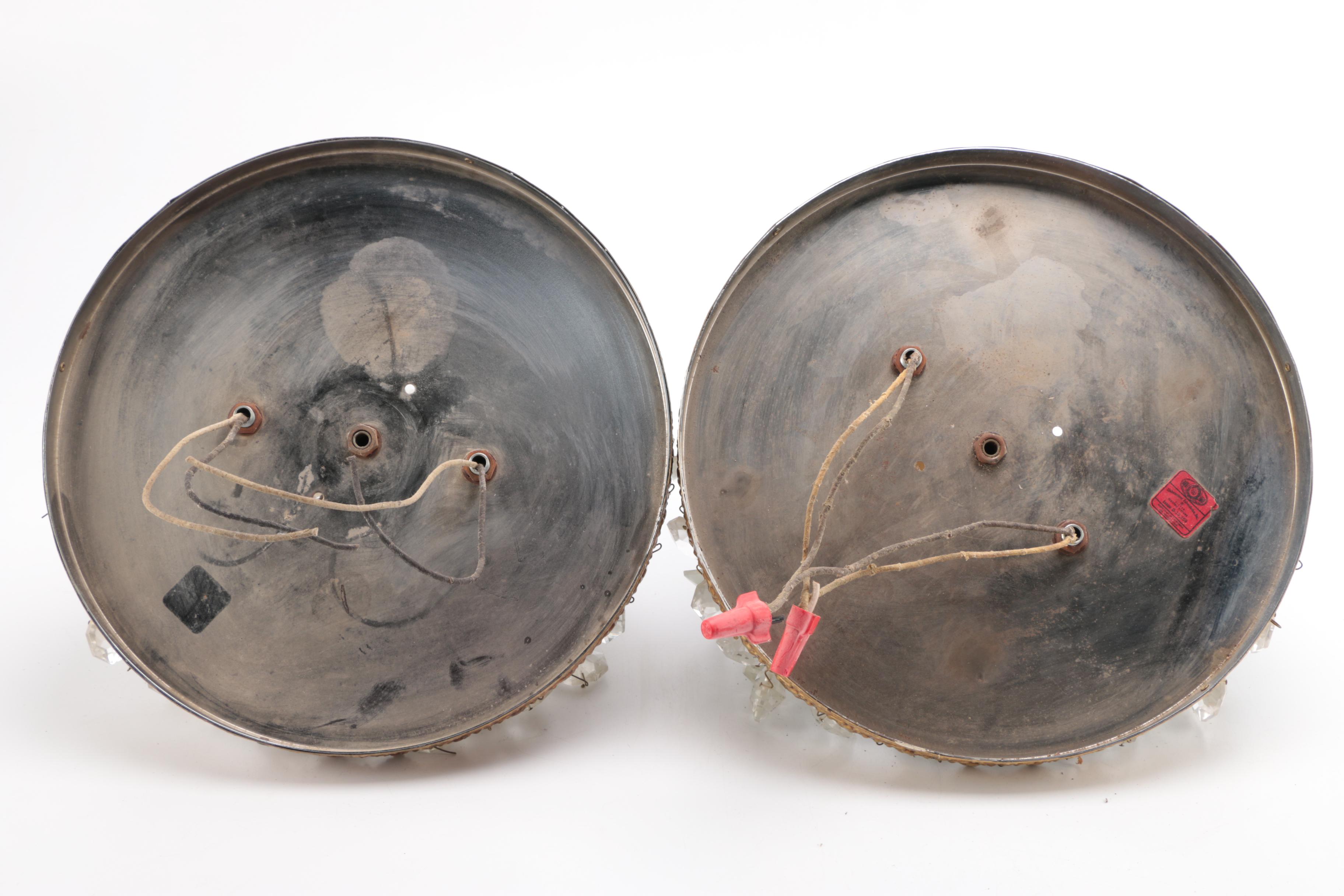 Ornate Prism Flush Mount Ceiling Lights