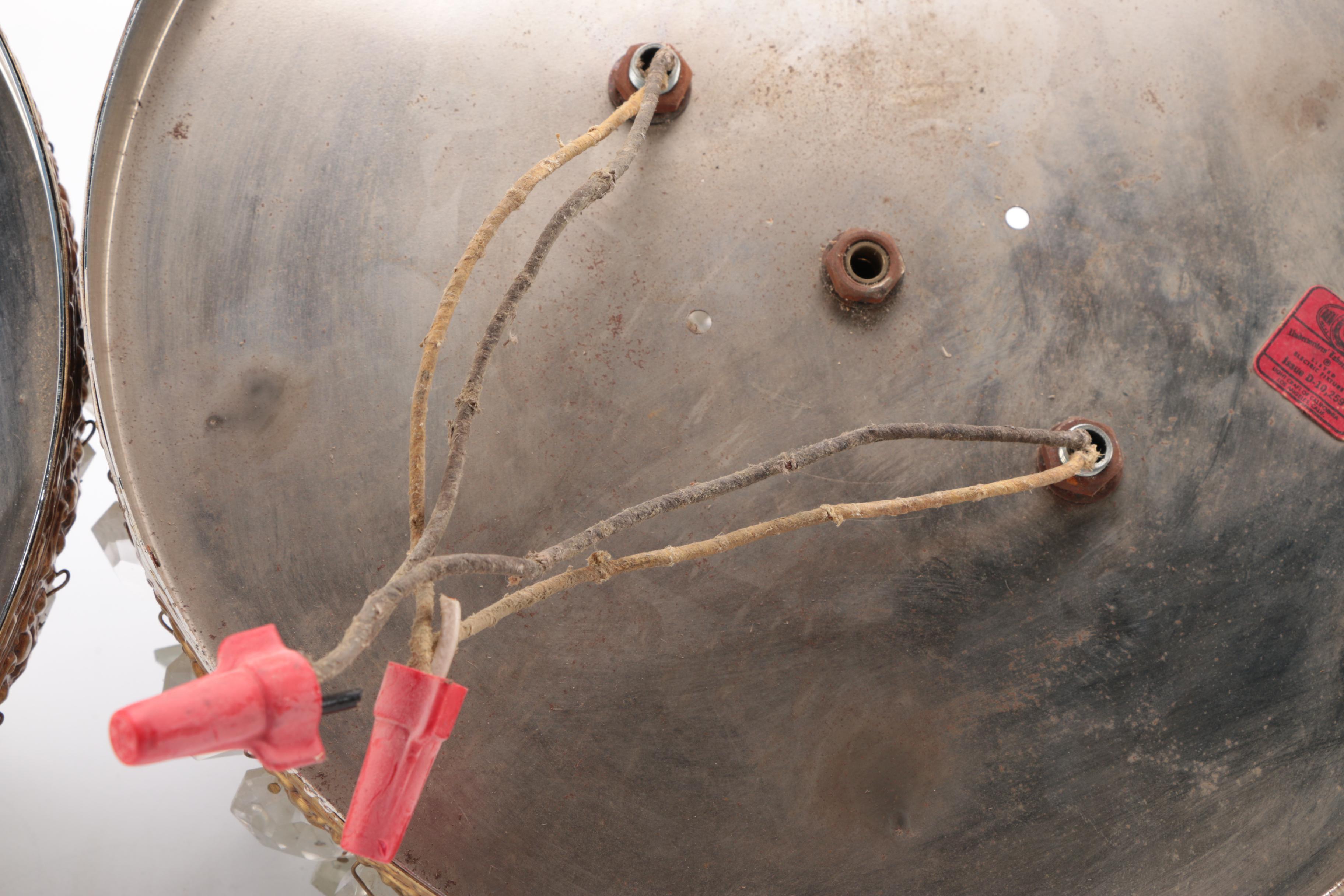 Ornate Prism Flush Mount Ceiling Lights