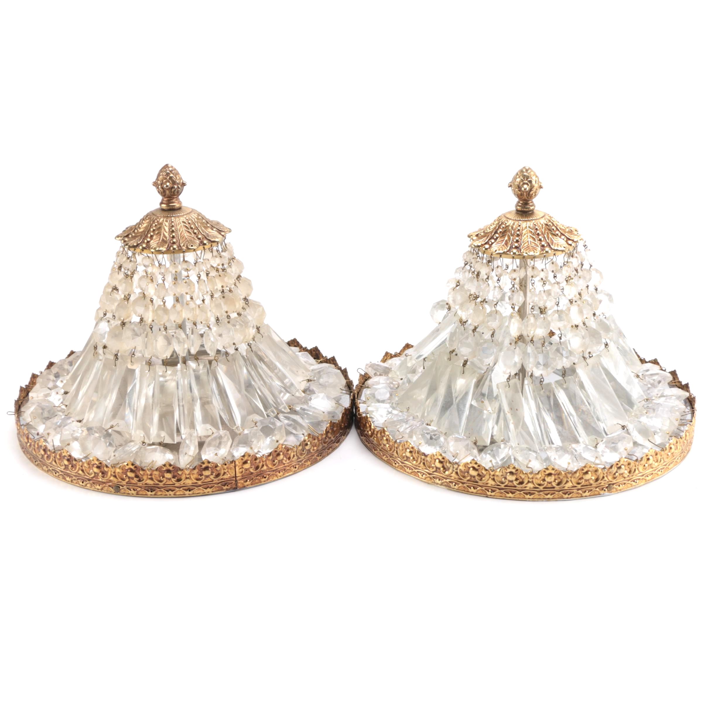 Ornate Prism Flush Mount Ceiling Lights