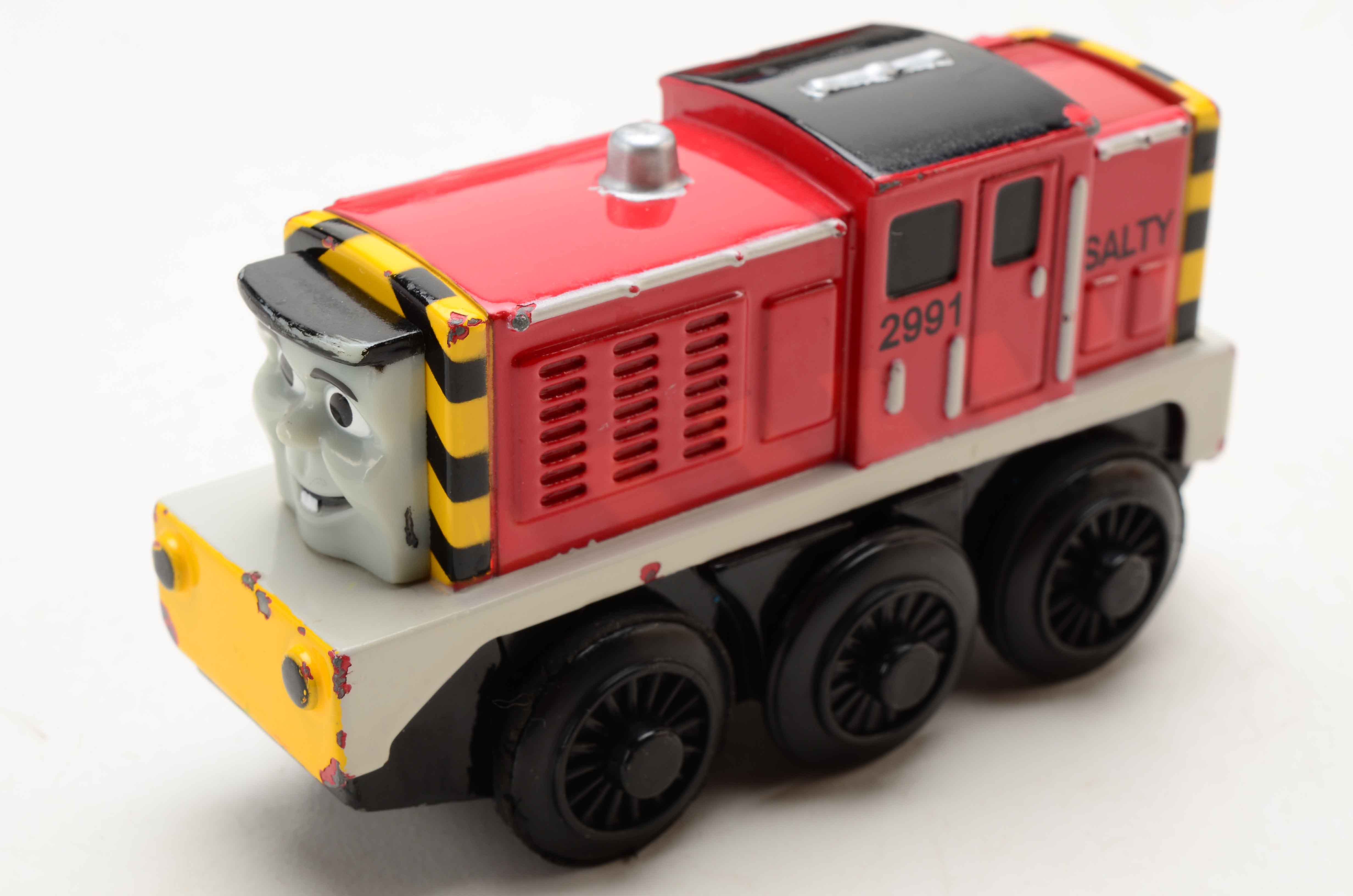 "Thomas the Train" Wooden Roundhouse and Accessories