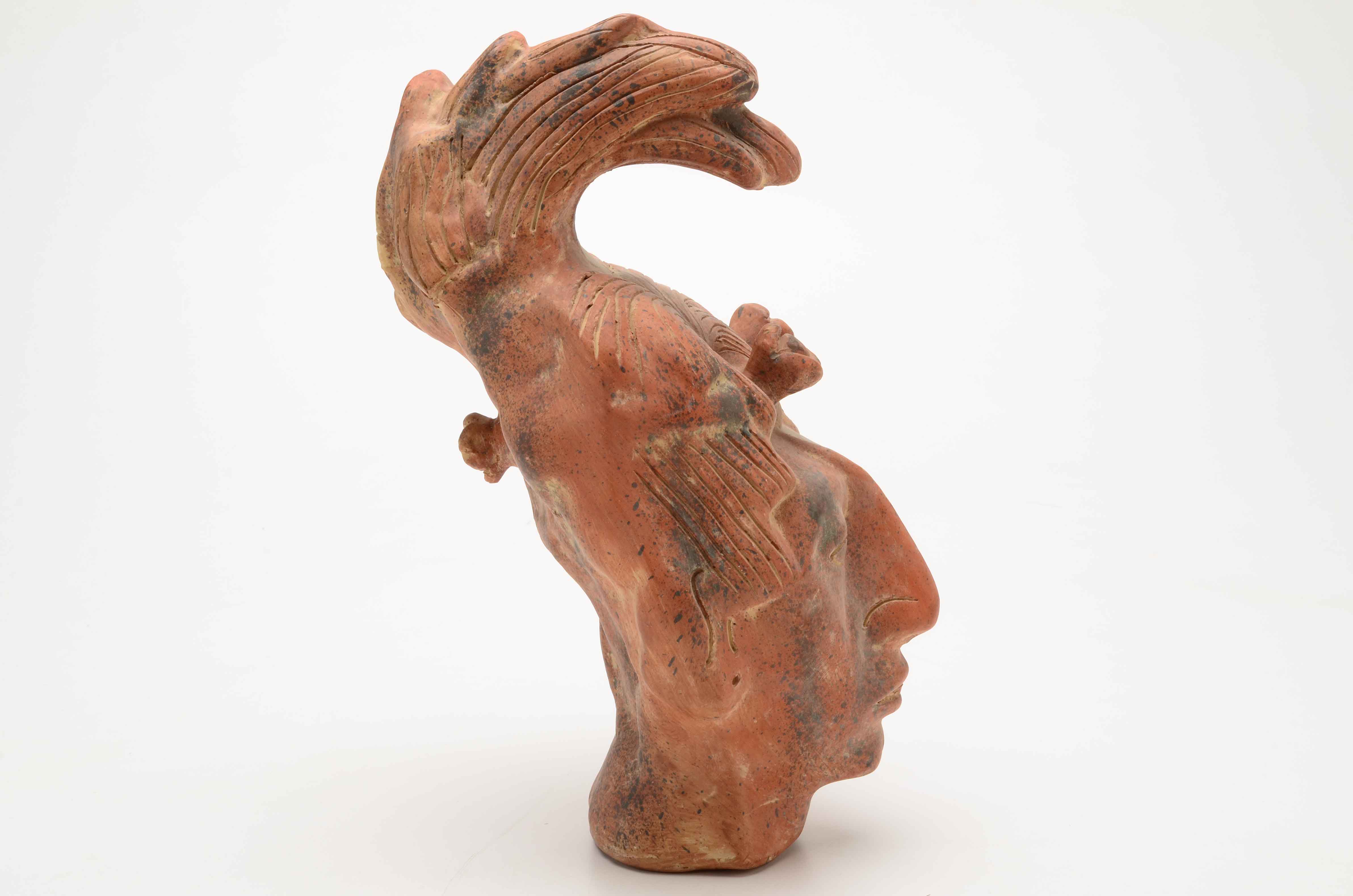 Tribal Head Sculpture