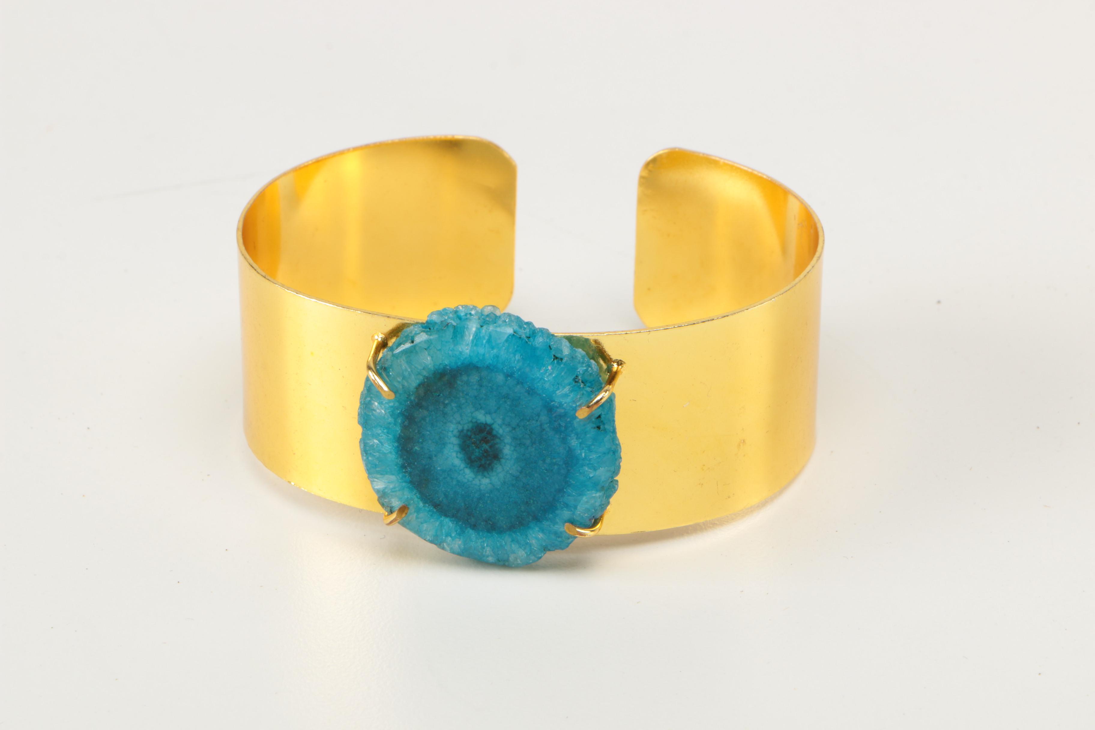 Gold Tone Accented Bracelets