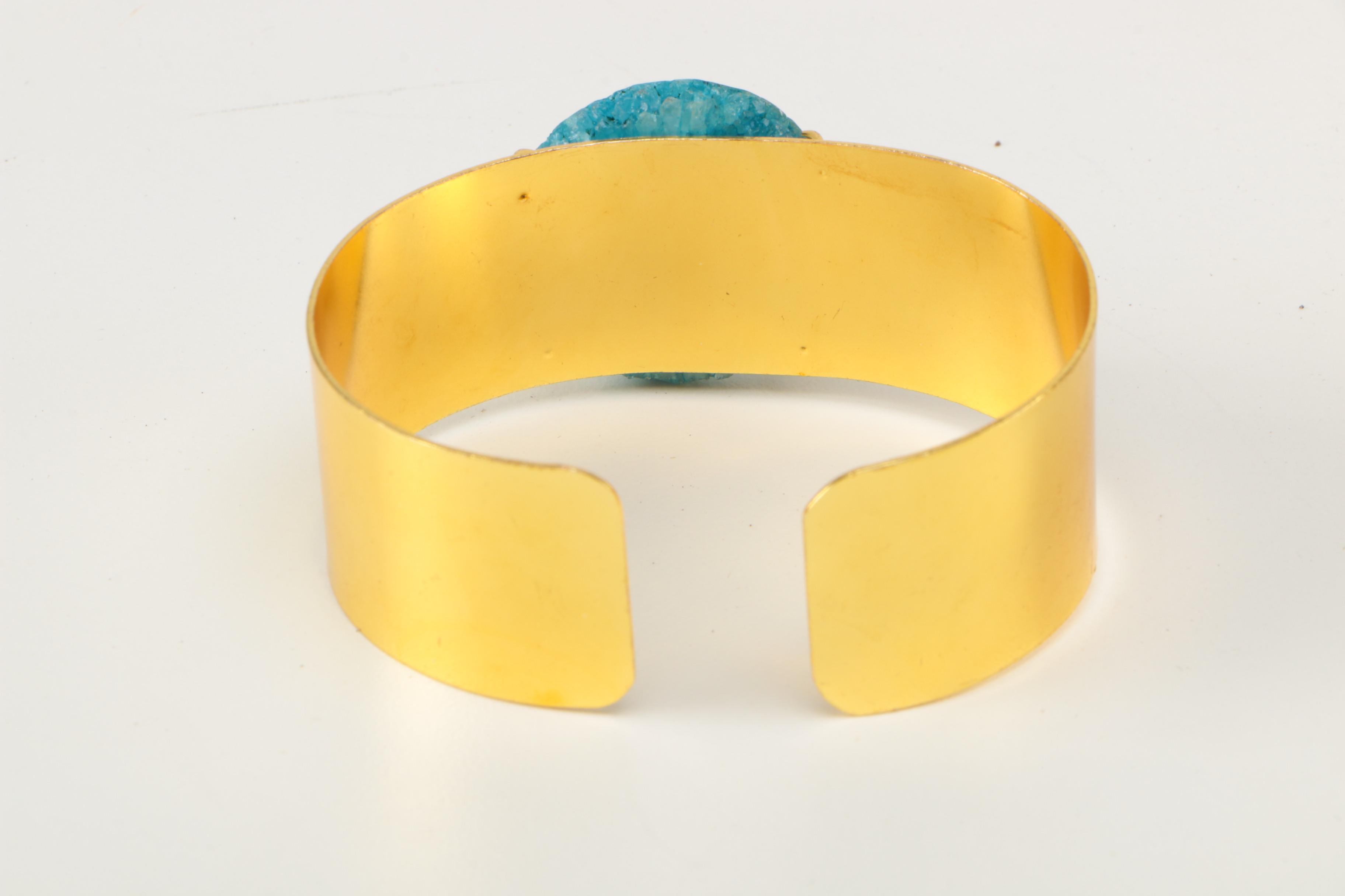 Gold Tone Accented Bracelets