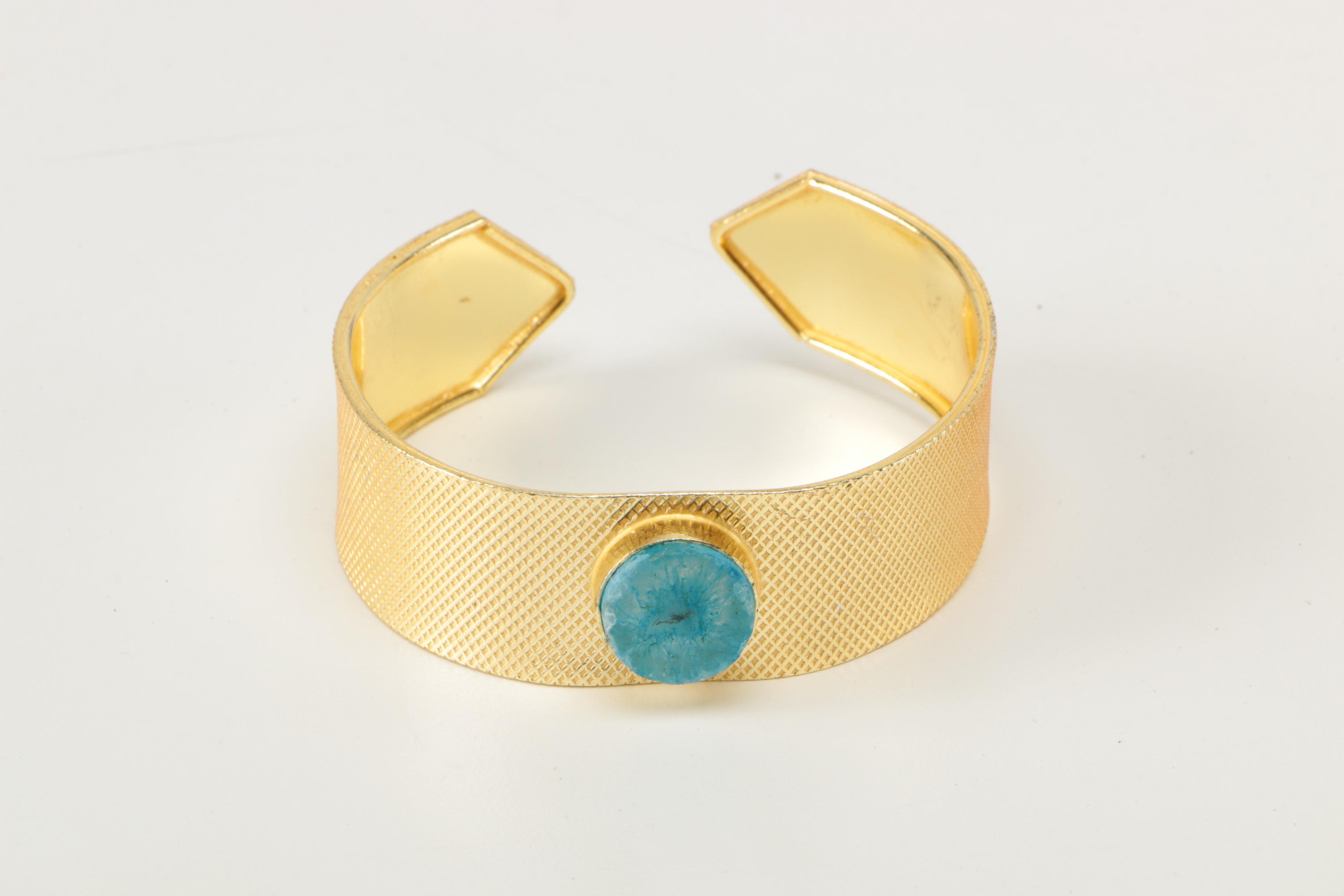 Gold Tone Accented Bracelets