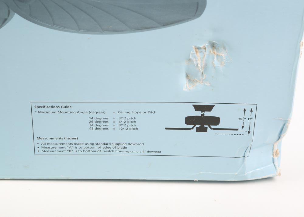 Regency "Cayman" Wet Location Ceiling Fan