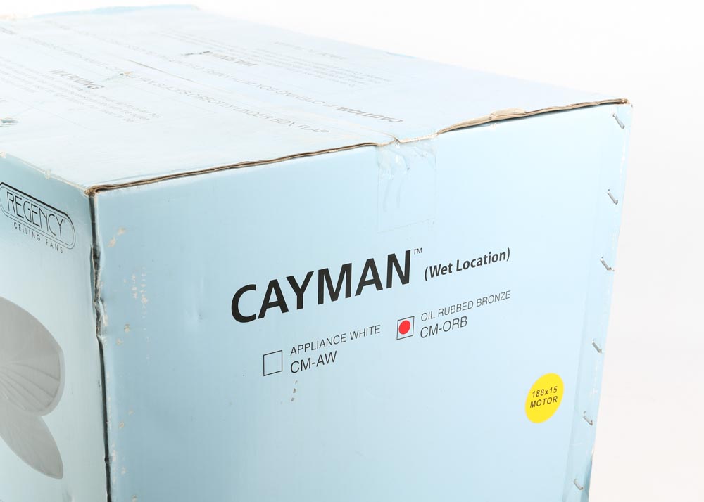 Regency "Cayman" Wet Location Ceiling Fan