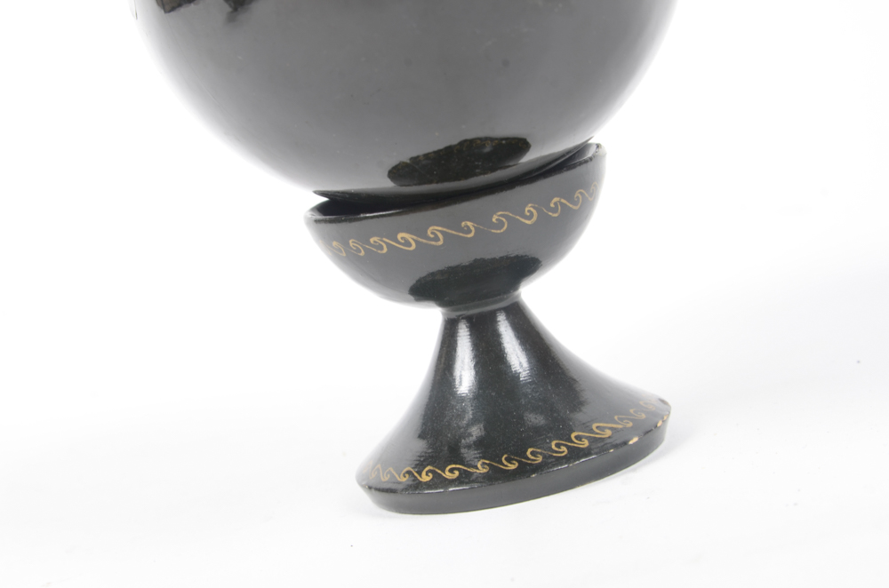 Group of Russian Decorated and Lacquered Eggs