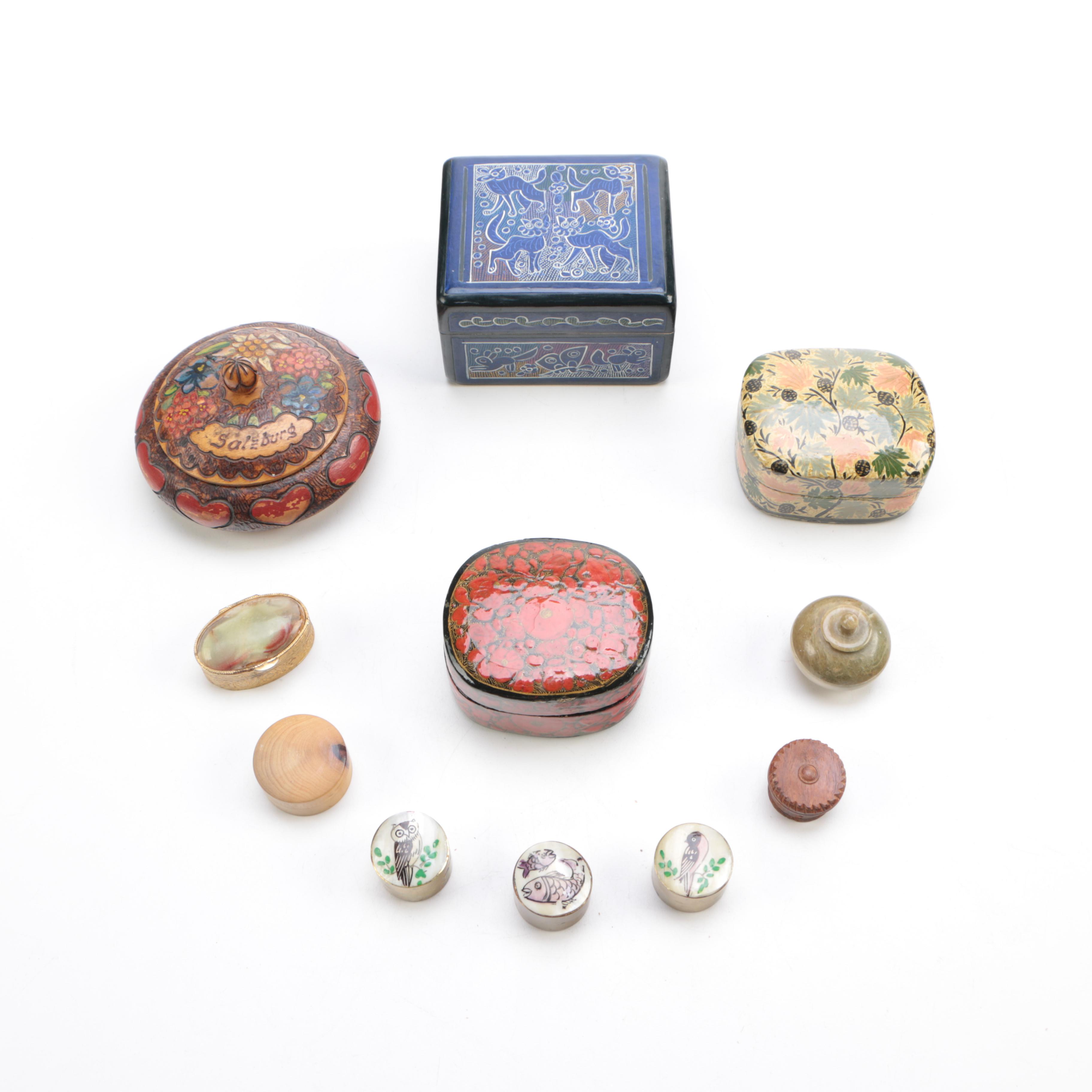Collection of Trinket Boxes