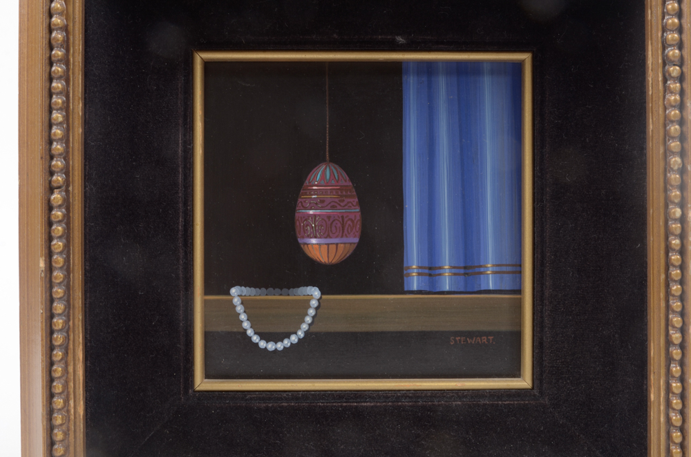 John Stewart Oil Paintings on Panel Still Lifes