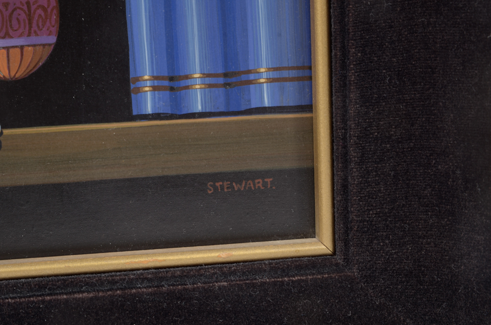 John Stewart Oil Paintings on Panel Still Lifes