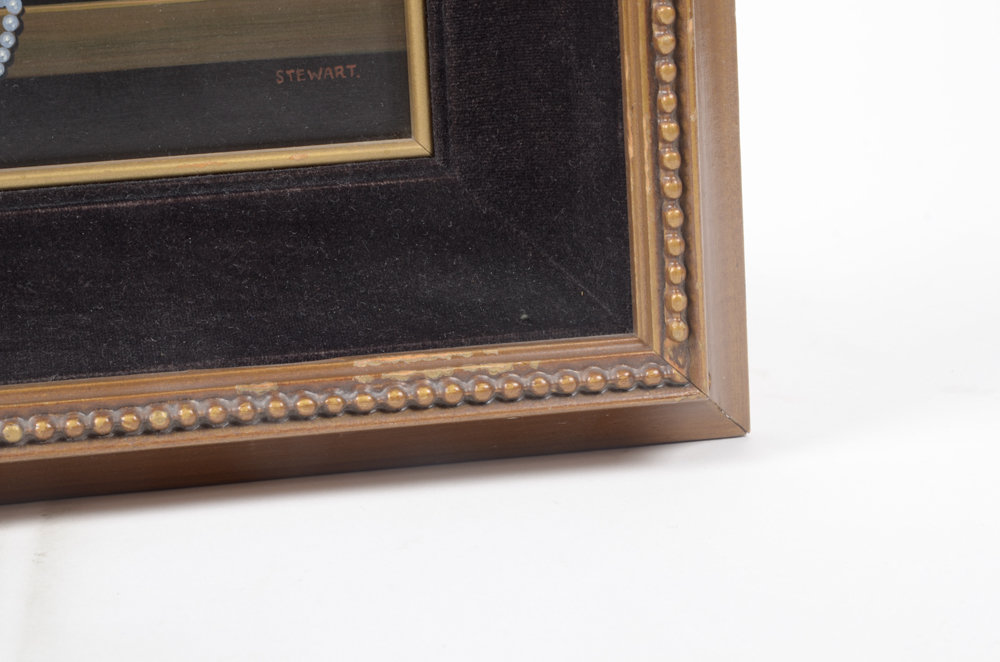 John Stewart Oil Paintings on Panel Still Lifes