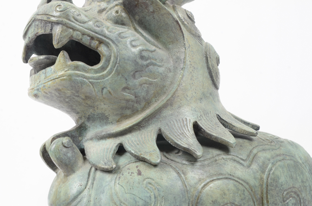 Chinese Figural Metal Censer