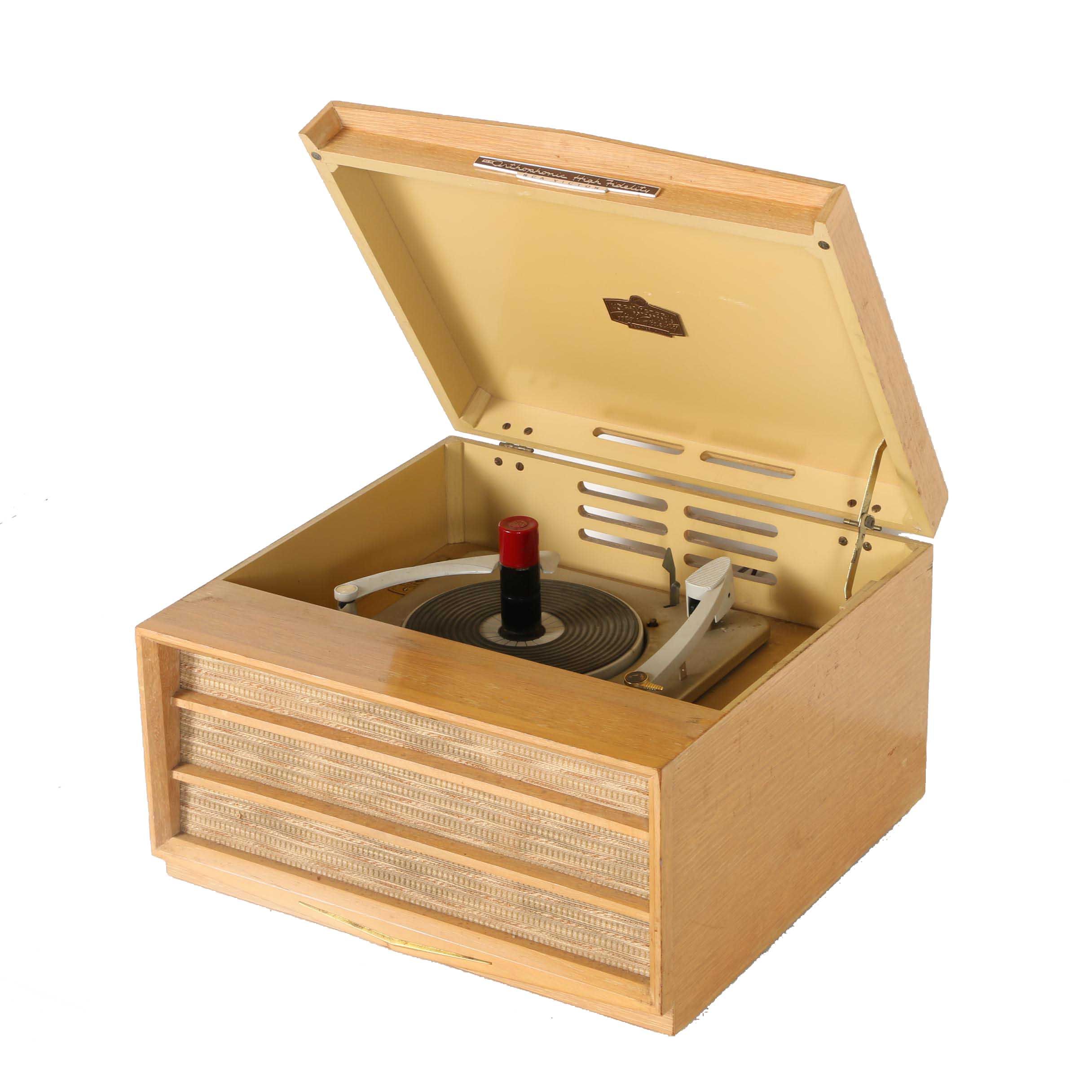 Vintage RCA Victor Orthophonic High Fidelity Record Player