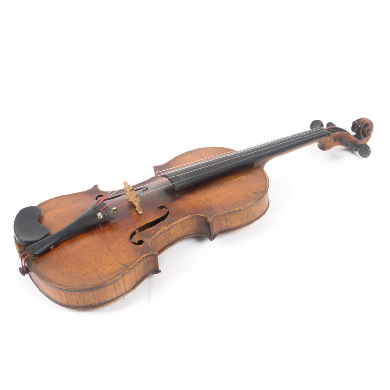 Vintage Violin, Bow and Case