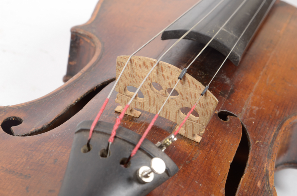 Vintage Violin, Bow and Case