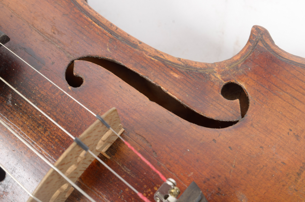 Vintage Violin, Bow and Case