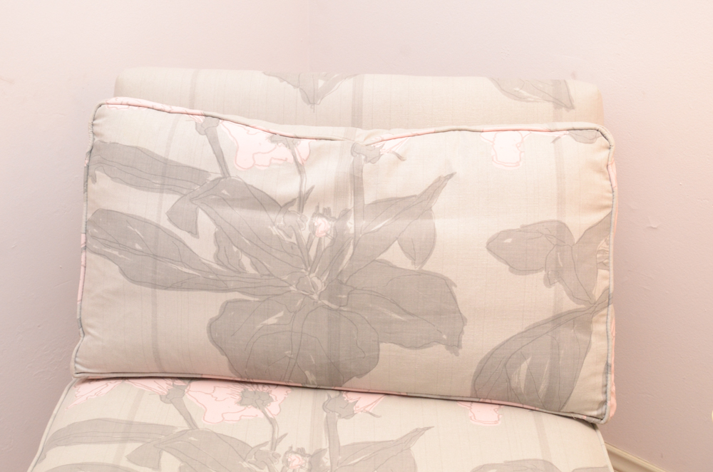 Upholstered Armless Chair by Swaim Originals, Circa 1980s