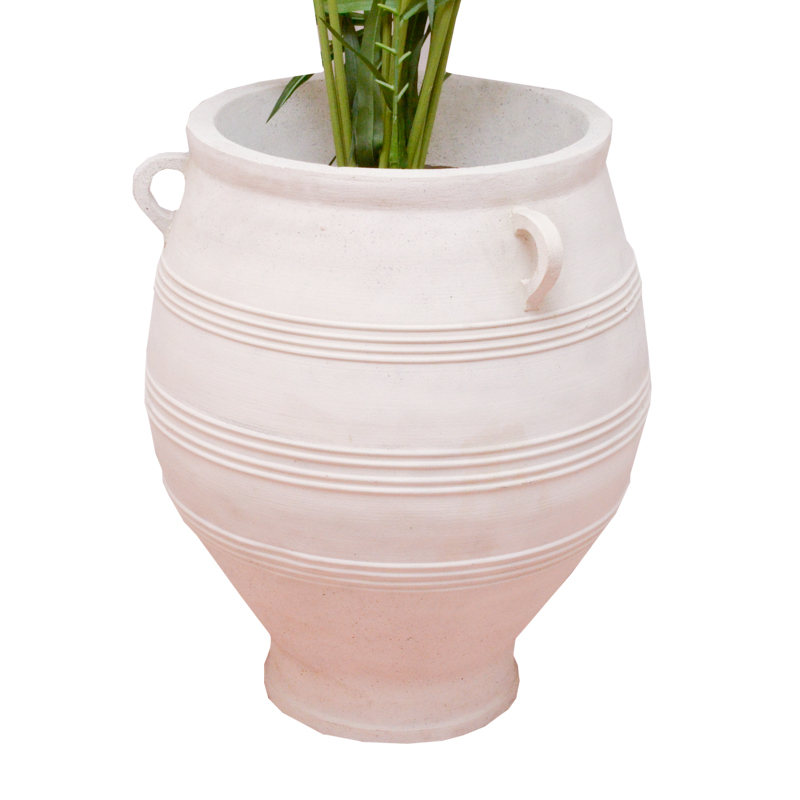 Oversize Indoor Faux Bamboo Tree in Ceramic Planter