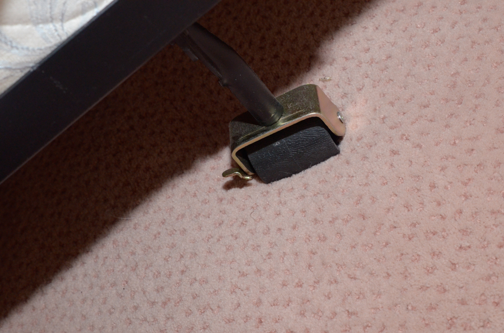 King Size Upholstered Headboard with Nailhead Trim