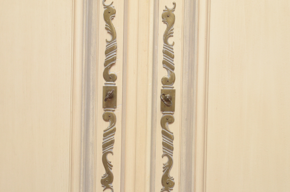 French Provincial Style Entertainment Cabinet