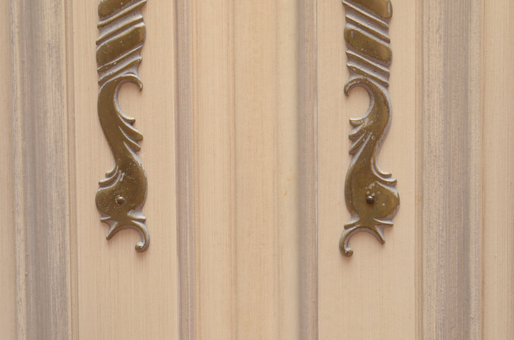 French Provincial Style Entertainment Cabinet