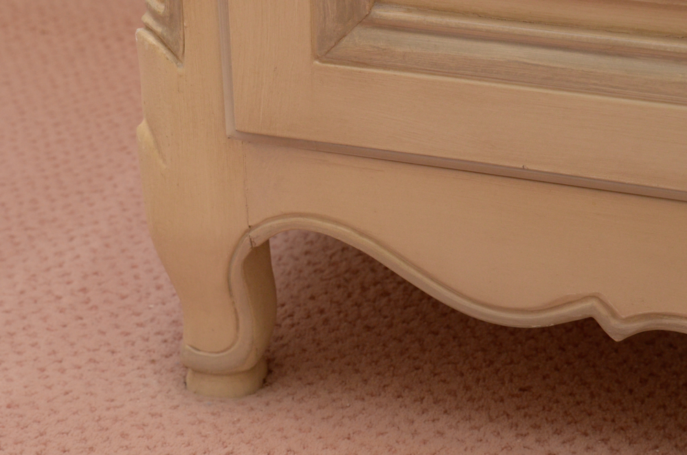 French Provincial Style Entertainment Cabinet