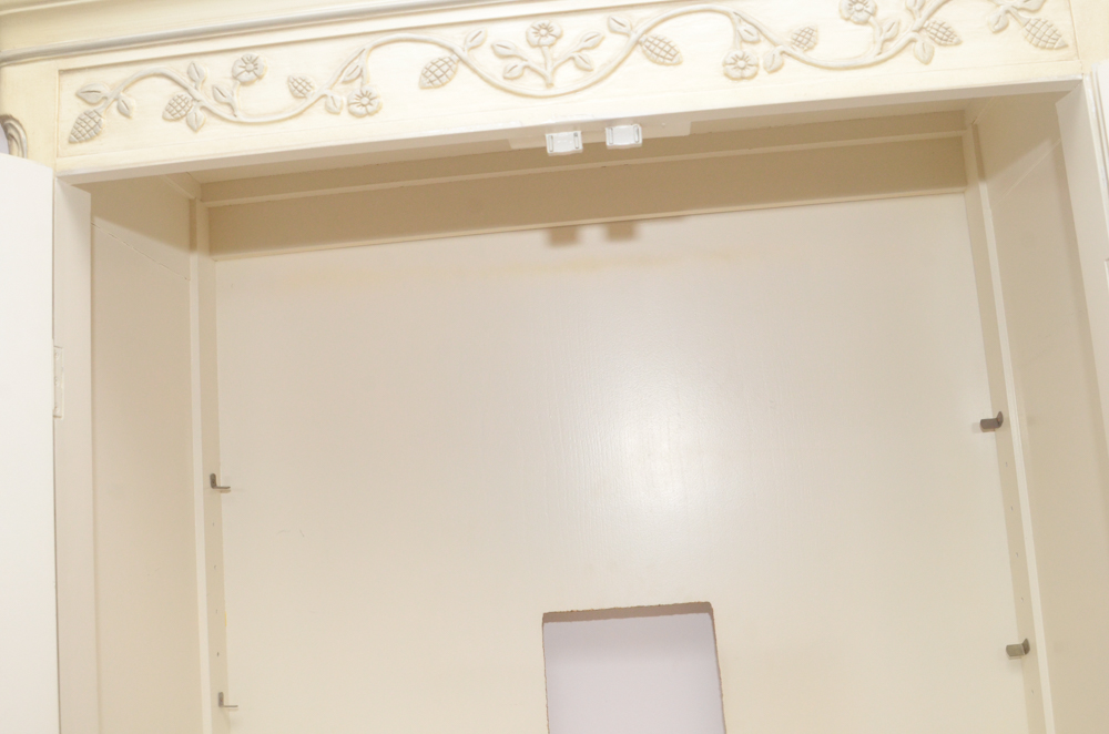 French Provincial Style Entertainment Cabinet