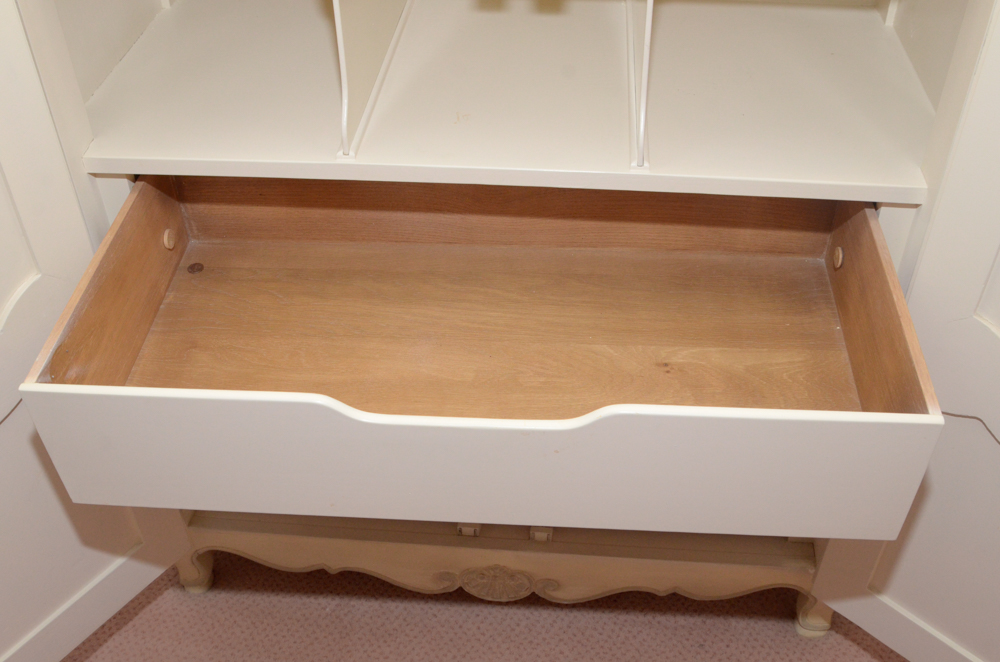 French Provincial Style Entertainment Cabinet