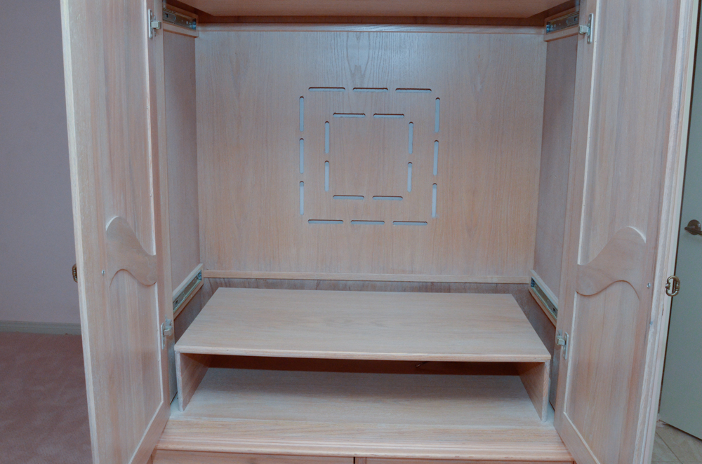 Oak Entertainment Armoire