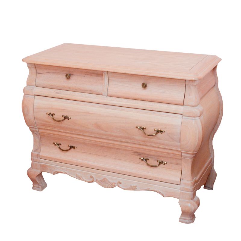 Maple Bombe Style Chest