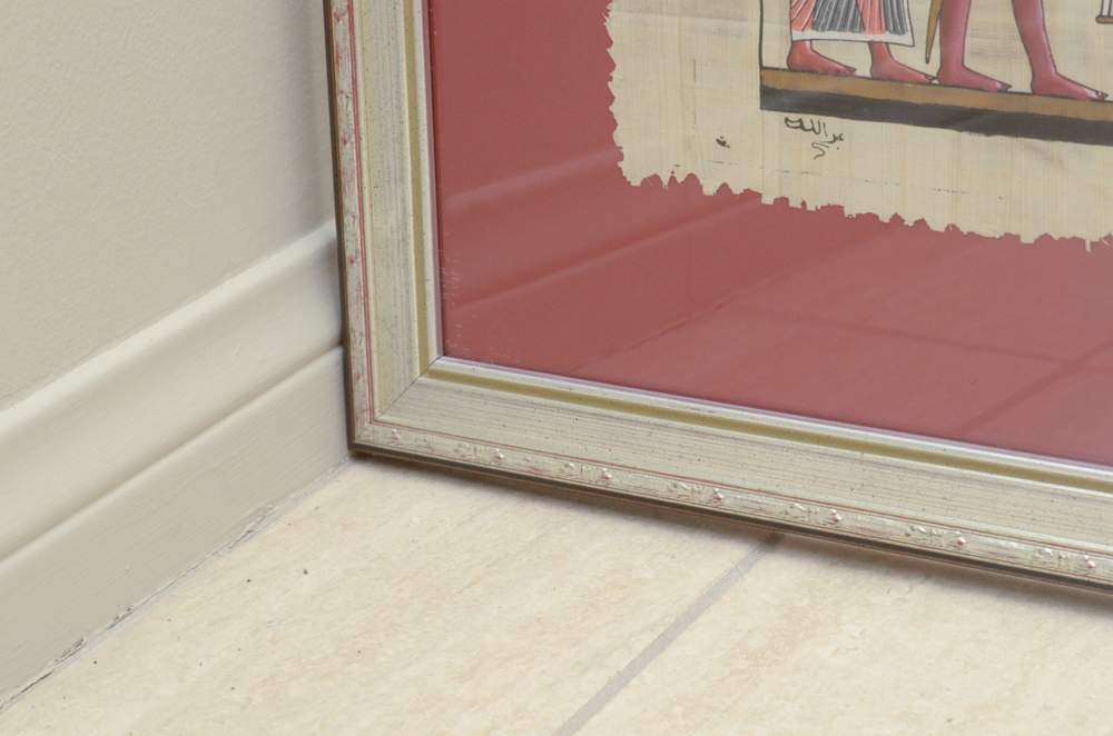 Screen Print of Egyptian Inspired Wall Art