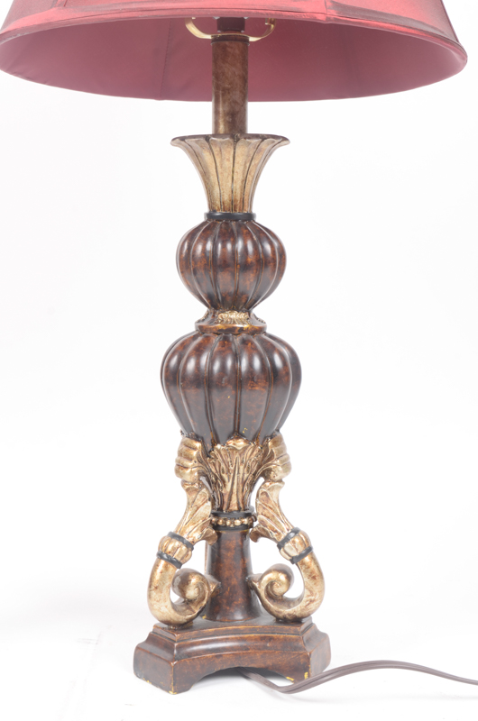 Pair of Giltwood Table Lamps
