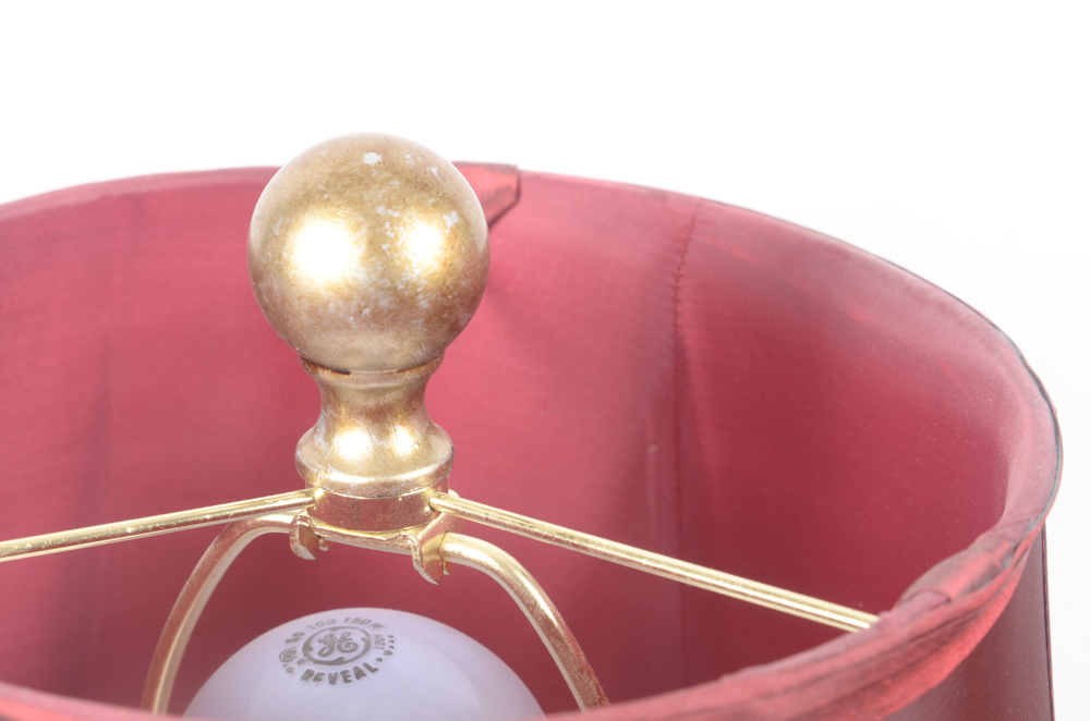 Pair of Giltwood Table Lamps