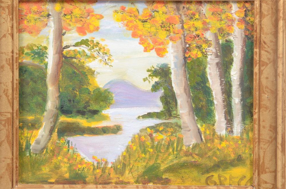 Greco Oil Painting on Canvas Landscape