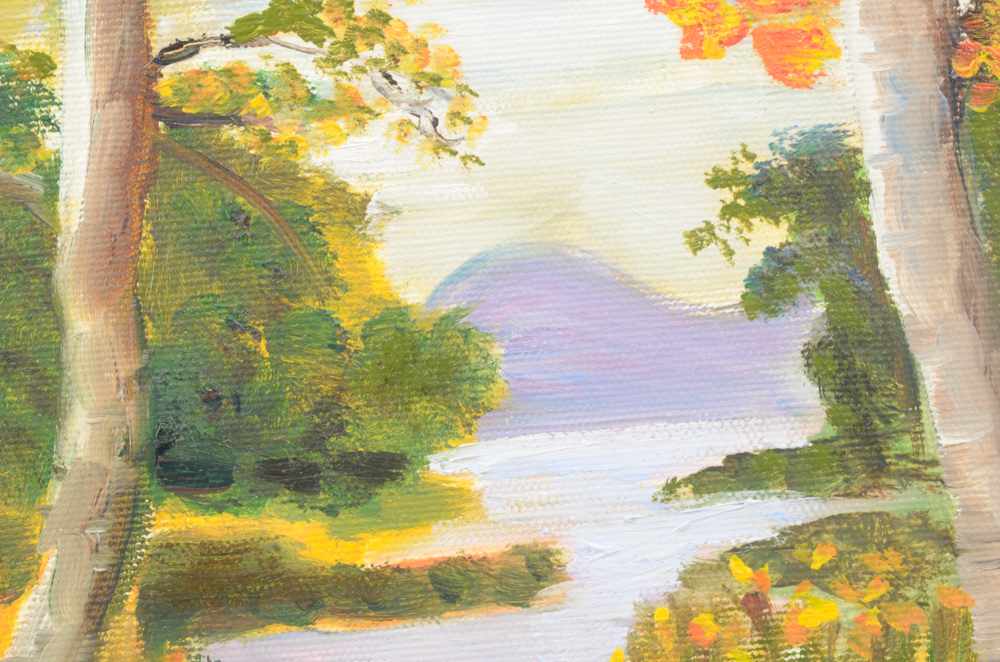 Greco Oil Painting on Canvas Landscape