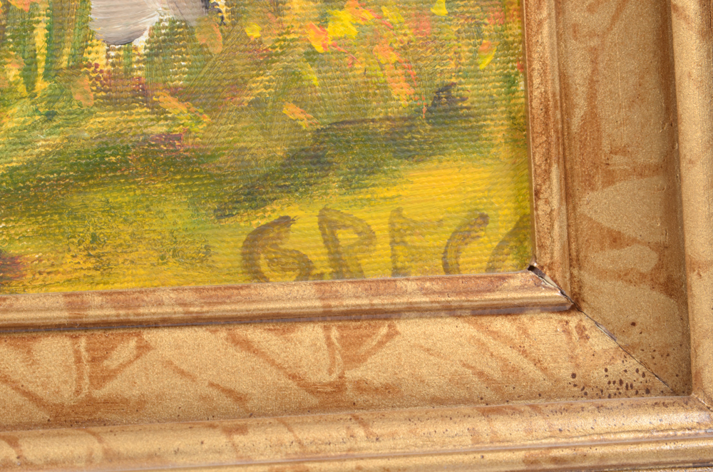 Greco Oil Painting on Canvas Landscape