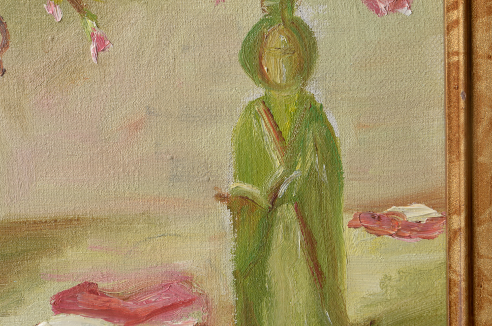 D. Hatsield Oil Painting of a Still Life