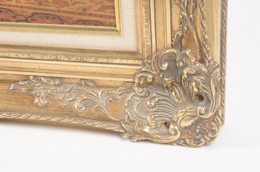 Luis Oil Painting on Canvas Genre Scene