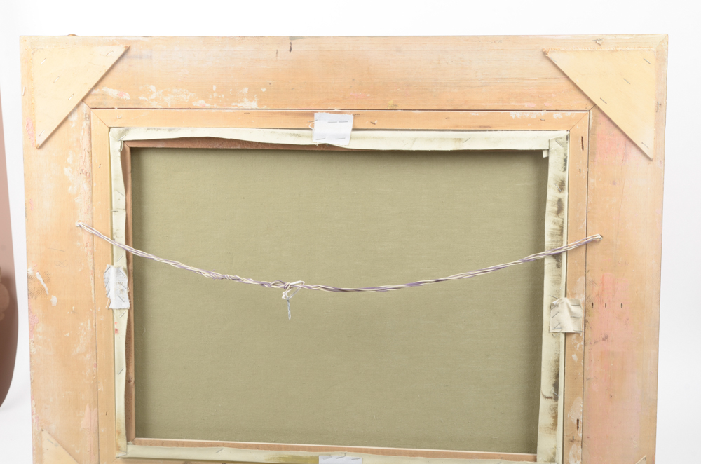 Luis Oil Painting on Canvas Genre Scene