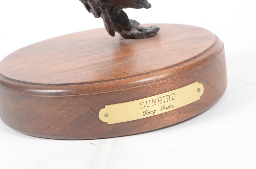 Reproduction Bronze Sculpture After Gary Price "Sunbird"