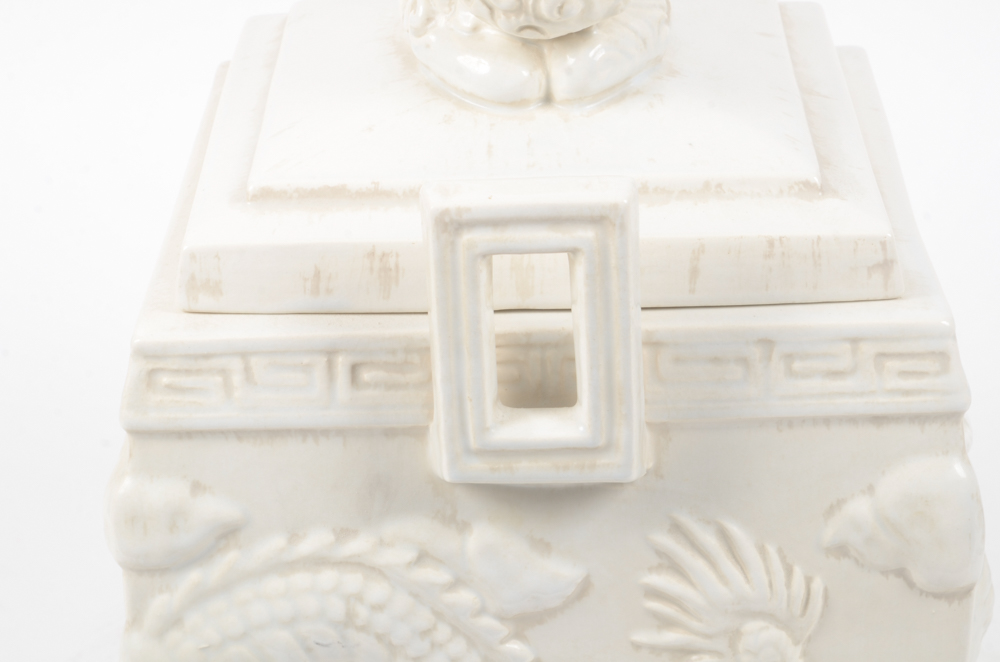 Chinese Style Vase and Decor