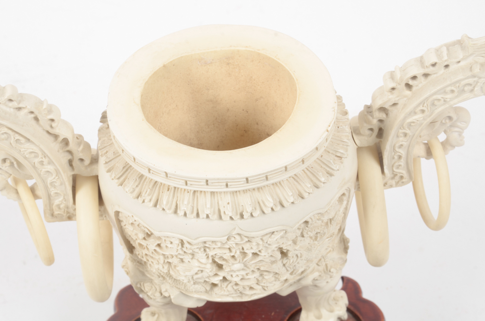 Chinese Style Vase and Decor