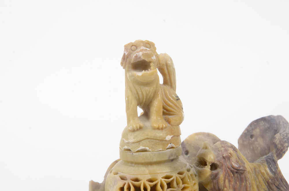 Chinese Style Vase and Decor
