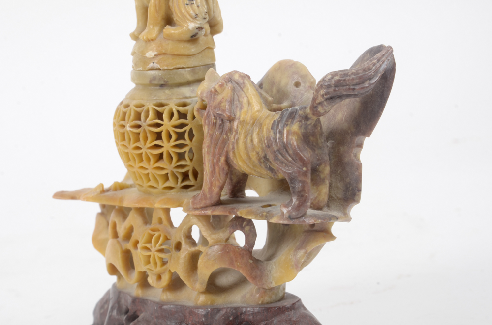 Chinese Style Vase and Decor