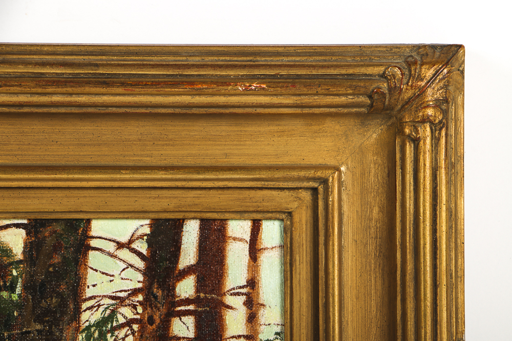 Artem Puchkov Oil Painting on Canvas "Dacha"