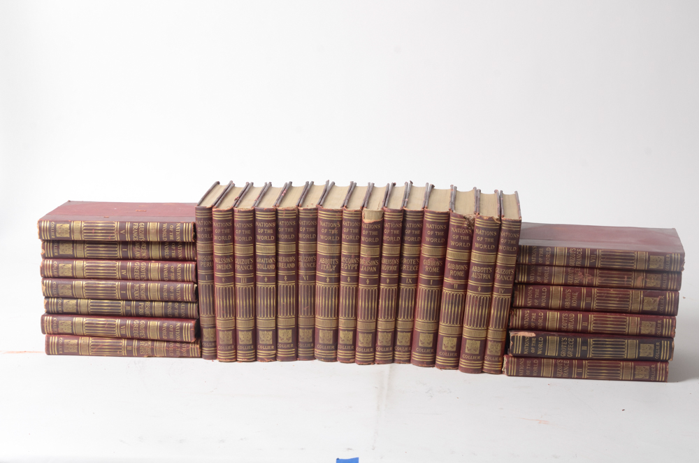 1899 Twenty-Eight Volume Set of "Nations of the World"