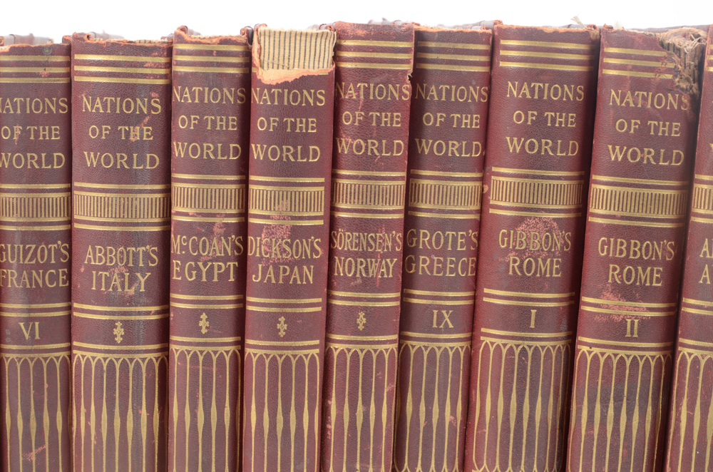1899 Twenty-Eight Volume Set of "Nations of the World"