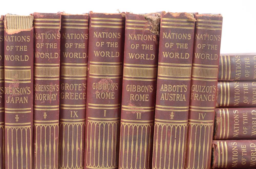 1899 Twenty-Eight Volume Set of "Nations of the World"