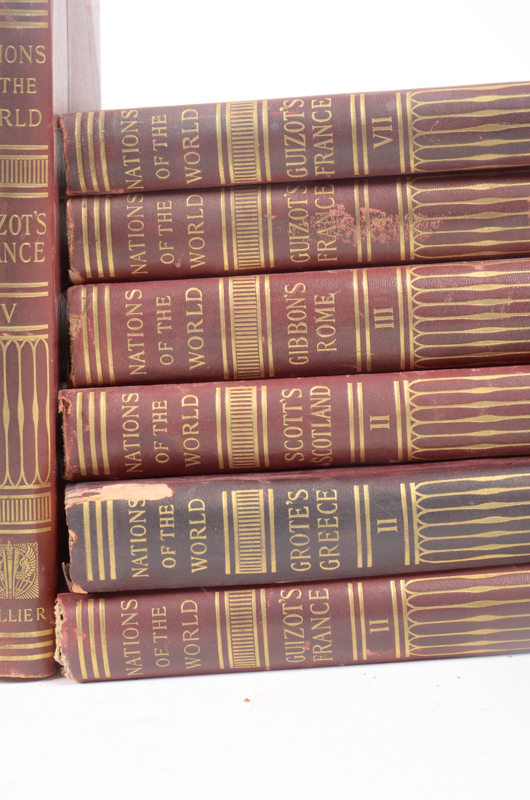 1899 Twenty-Eight Volume Set of "Nations of the World"