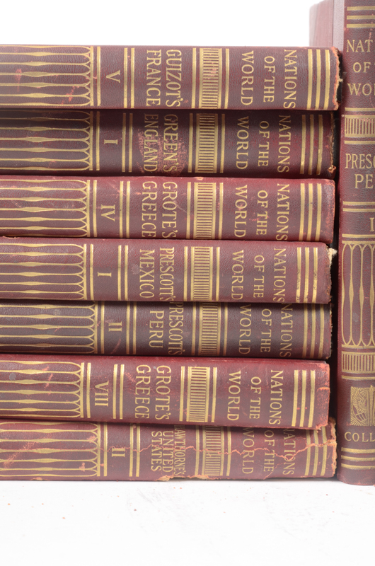 1899 Twenty-Eight Volume Set of "Nations of the World"